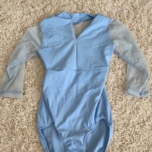 Class in leotard size S